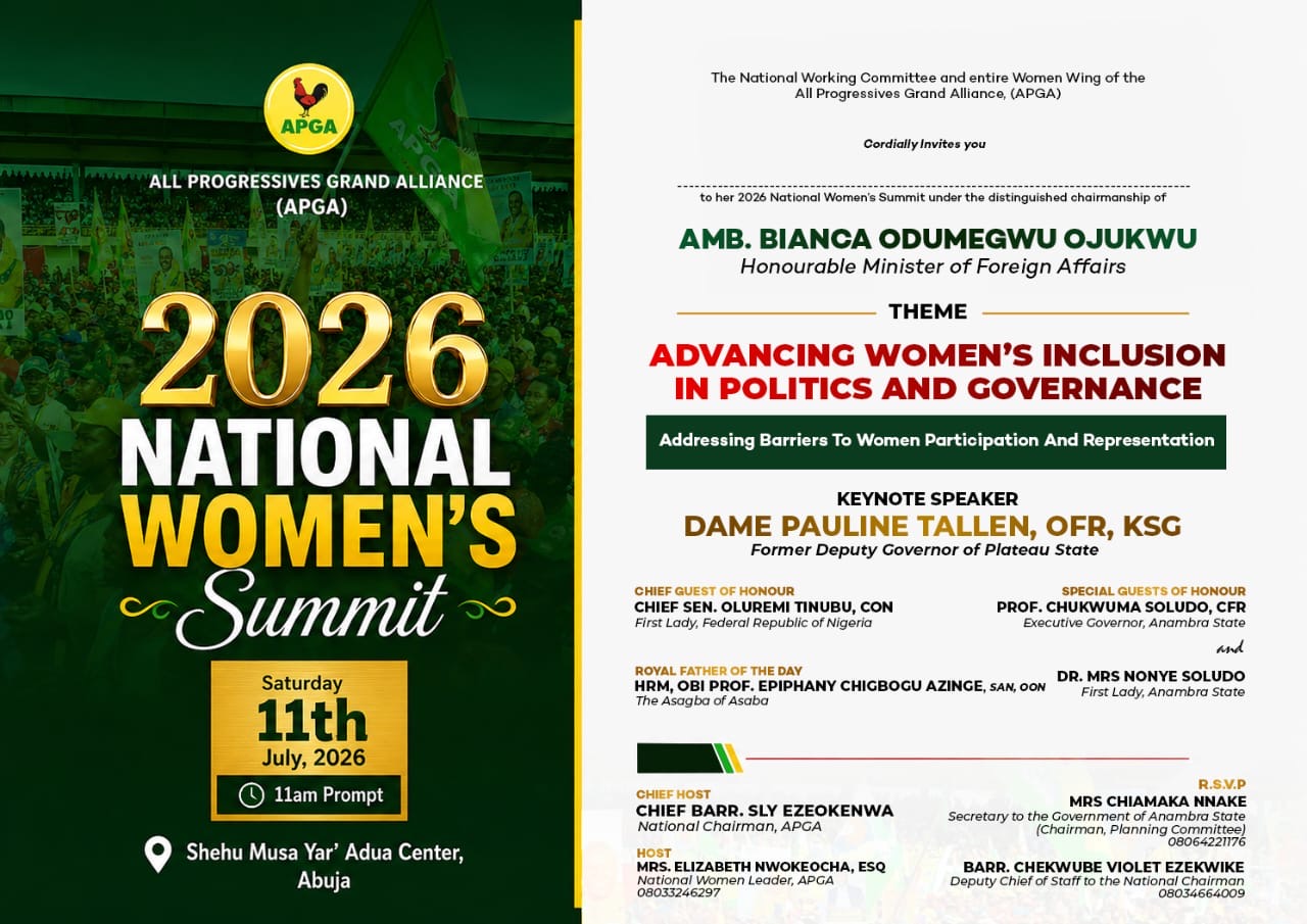 2026 APGA NATIONAL WOMEN’S SUMMIT