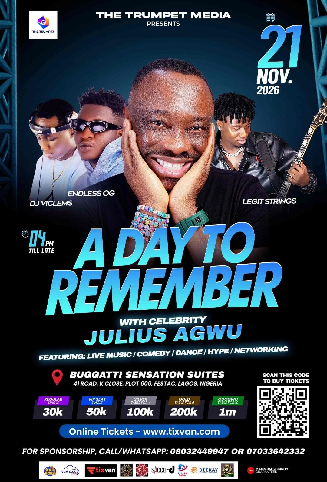 A Day To Remember With Julius Agwu